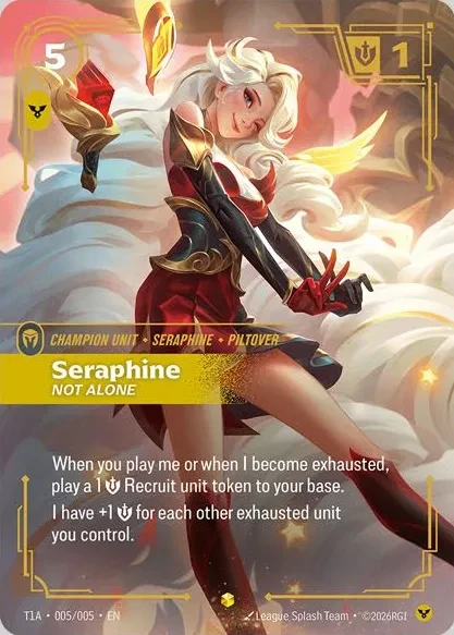Seraphine - Not Alone (T1 Worlds Player Bundle - Keria)