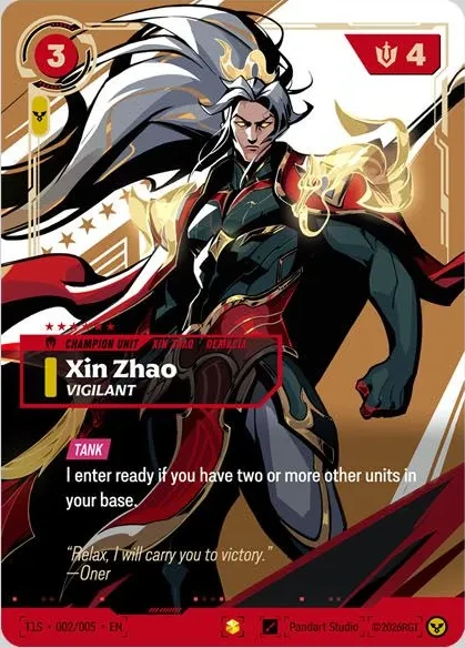 Xin Zhao - Vigilant (T1 Worlds Signature - Oner)