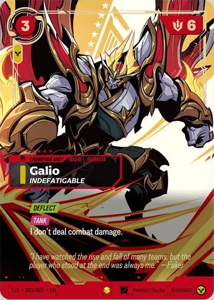 Galio - Indefatigable (T1 Worlds Signature - Faker)