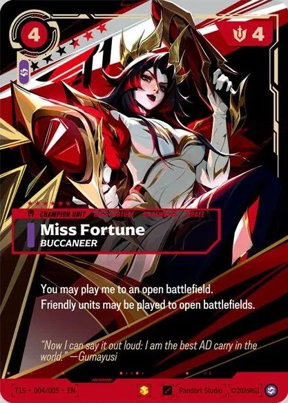 Miss Fortune - Buccaneer (T1 Worlds Signature - Gumayusi)
