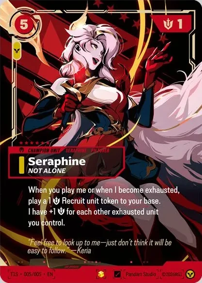 Seraphine - Not Alone (T1 Worlds Signature - Keria)