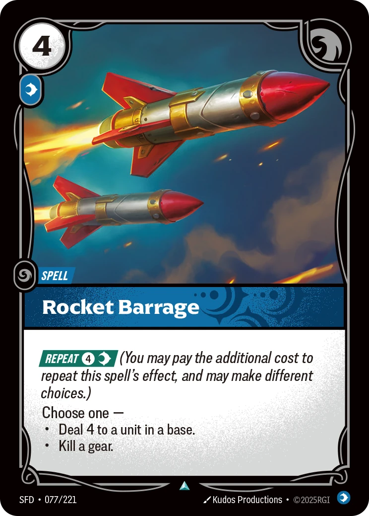 sfd-077-221 Rocket Barrage