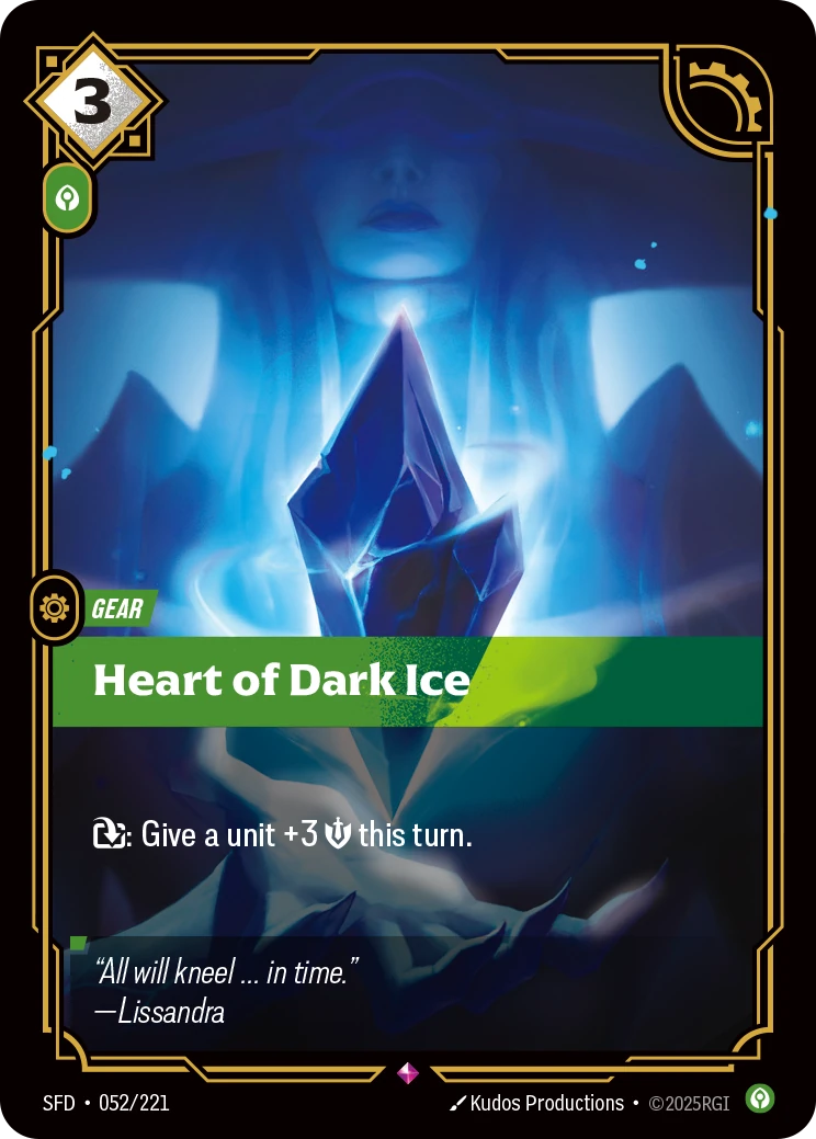 Heart of Dark Ice