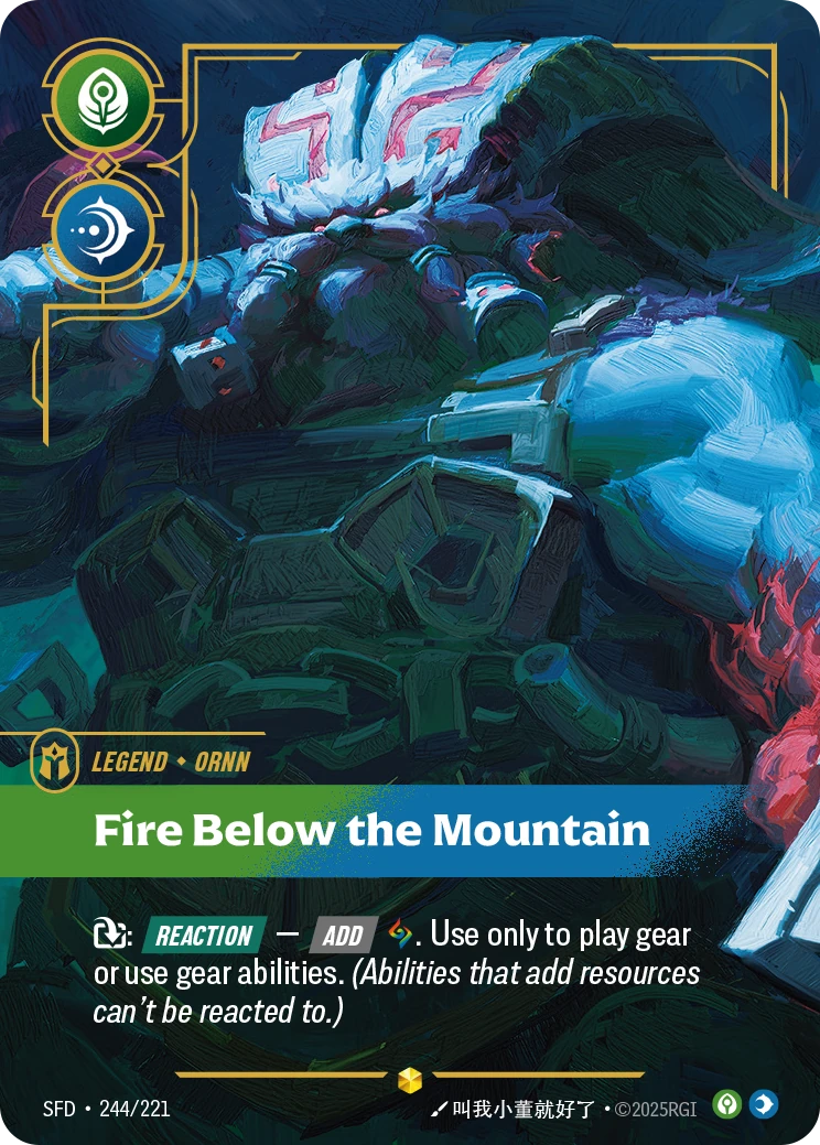 Fire Below the Mountain
