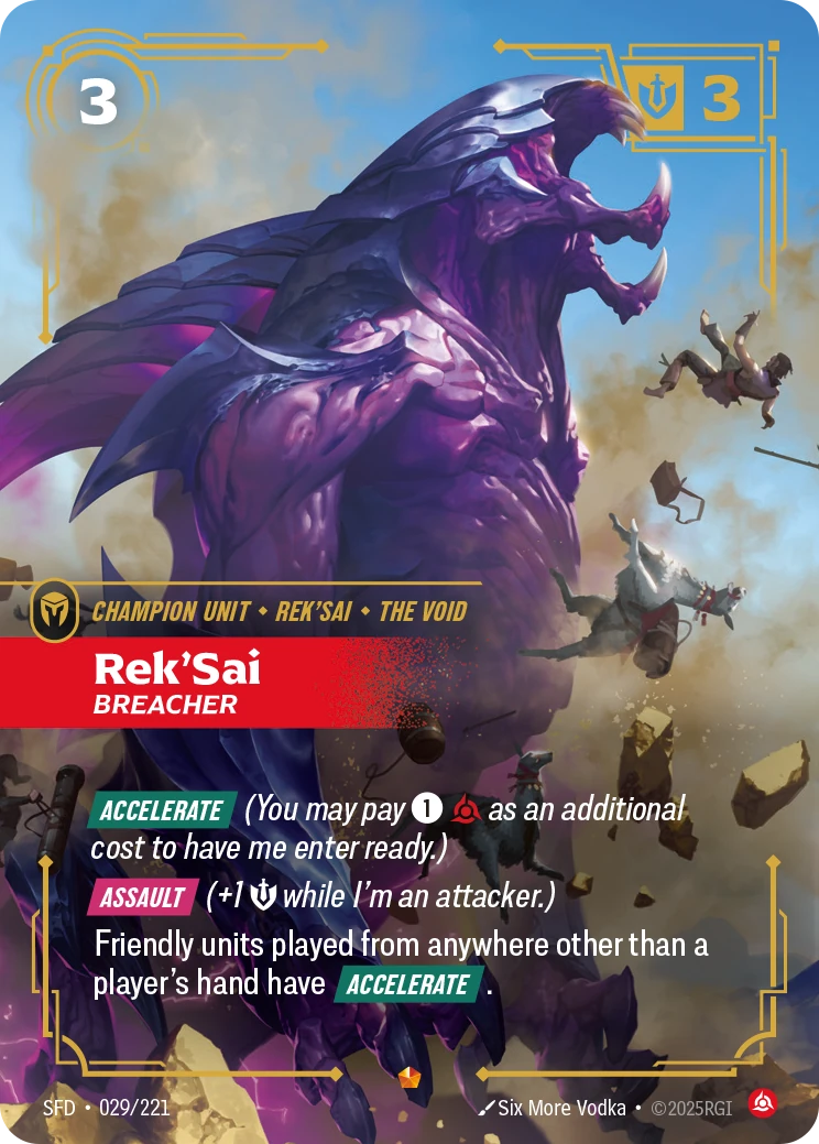 sfd-029-221 Rek'Sai, Breacher