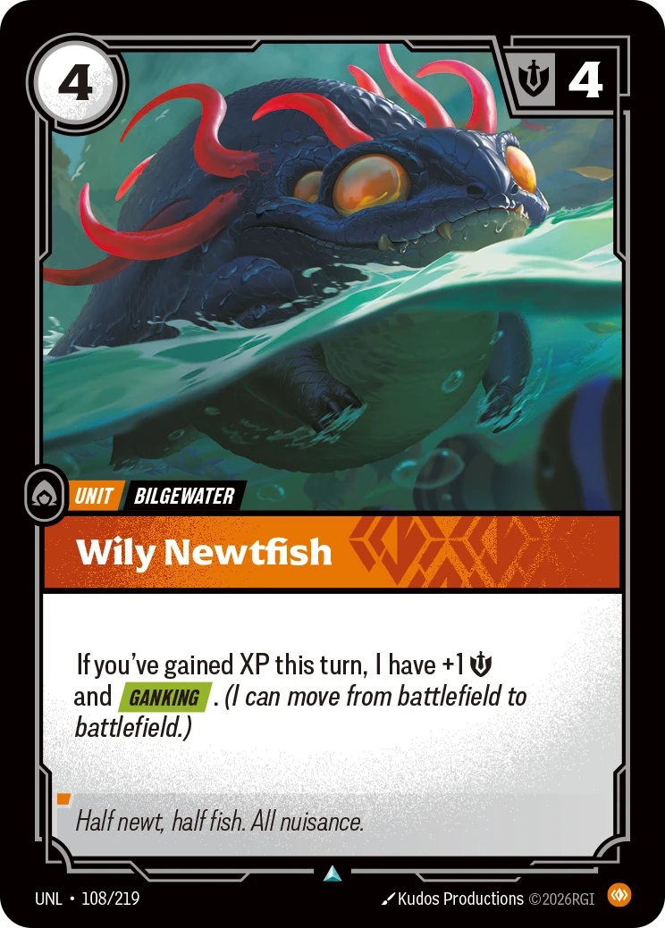 Wily Newtfish