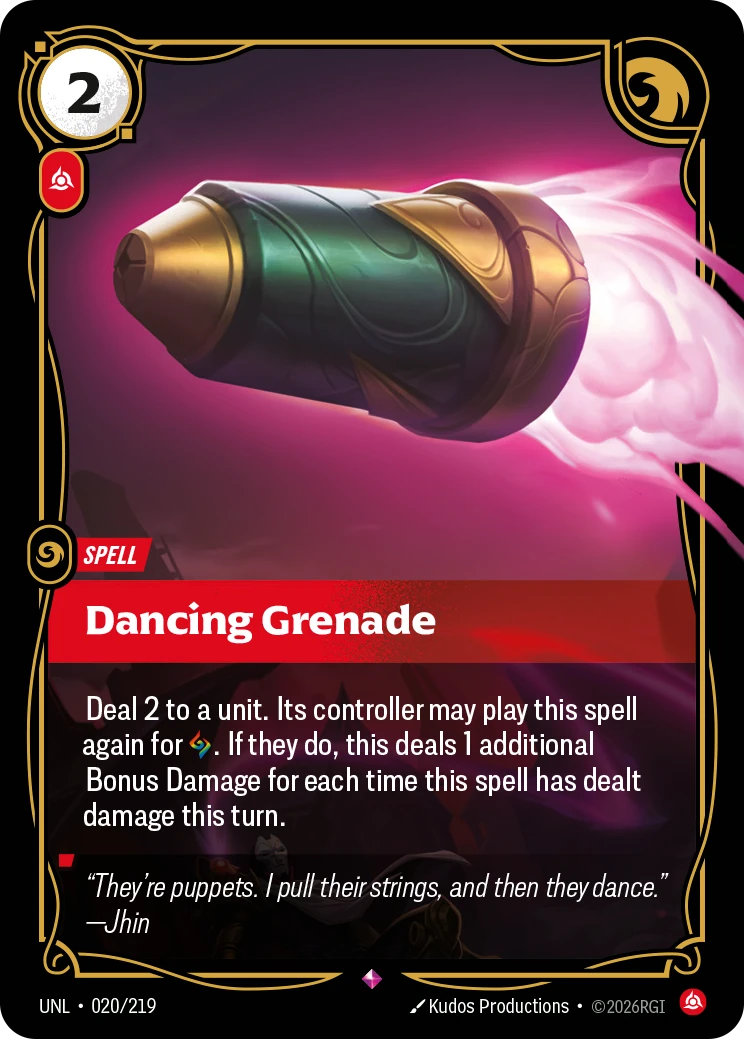 Dancing Grenade