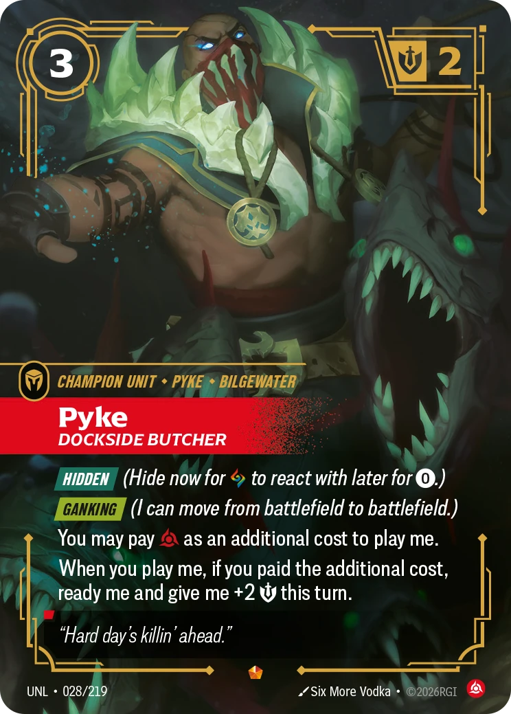 unl-028-219 Pyke, Dockside Butcher