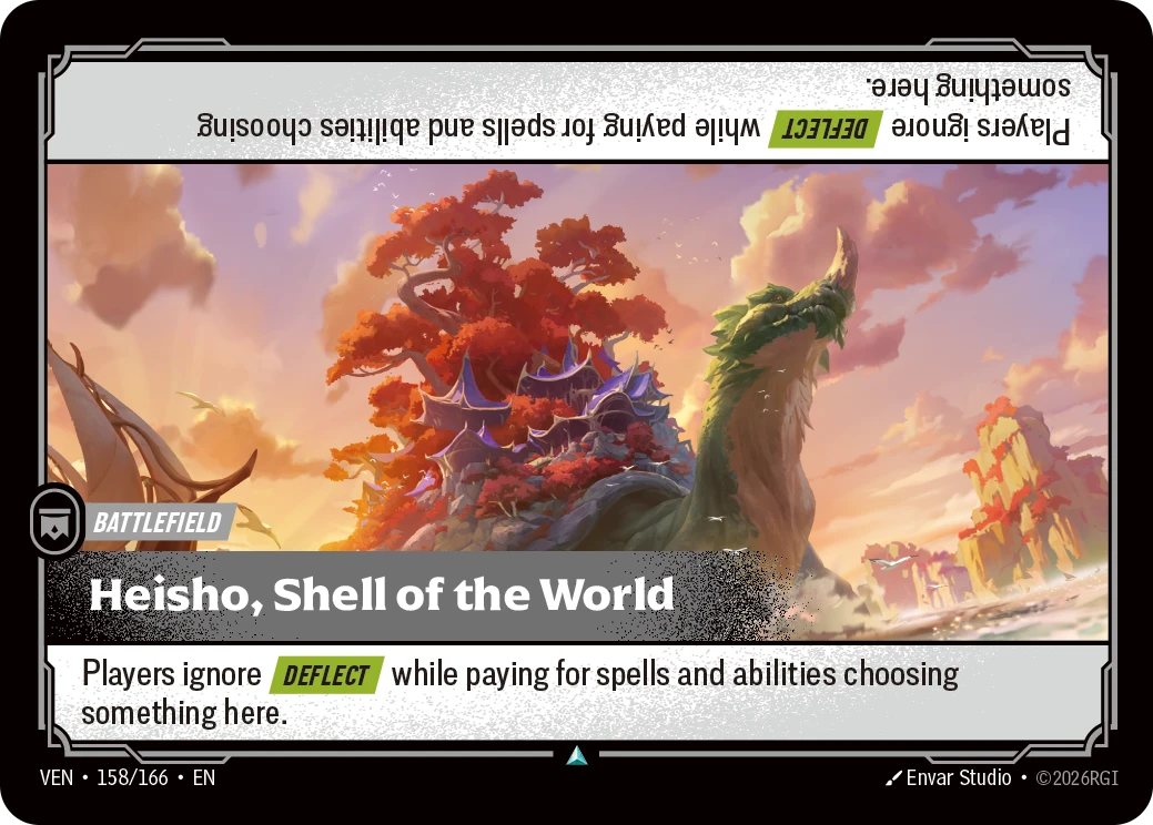 ven-158-166 Heisho, Shell of the World
