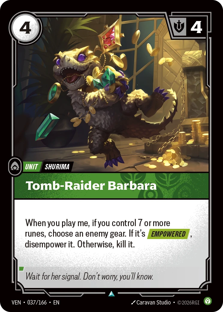 ven-037-166 Tomb-Raider Barbara