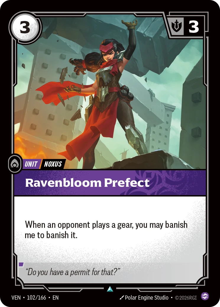 ven-102-166 Ravenbloom Prefect