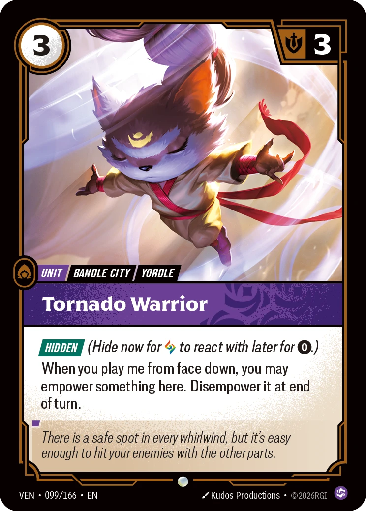 ven-099-166 Tornado Warrior