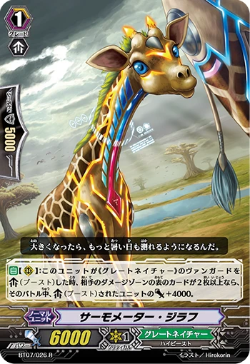 Thermometer Giraffe