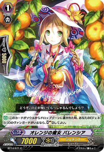 Witch of Oranges, Valencia
