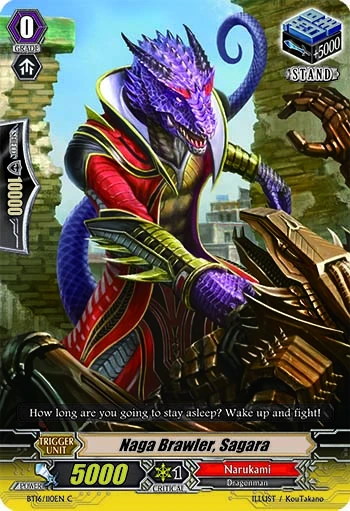Naga Brawler, Sagara