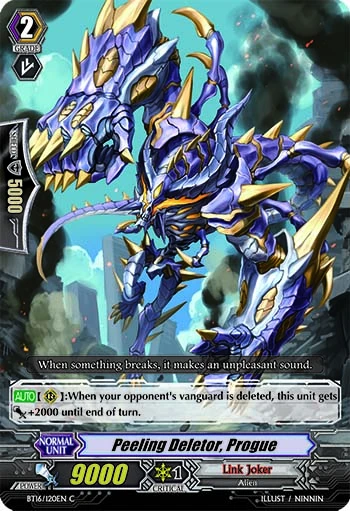 Peeling Deletor, Progue