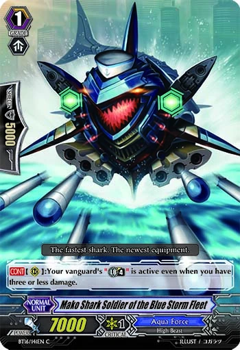 Mako Shark Soldier of the Blue Storm Fleet
