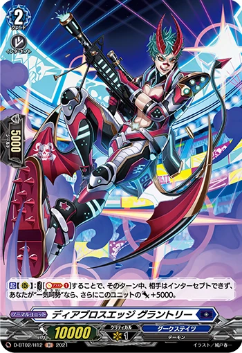 Diabolos Edge, Grantory