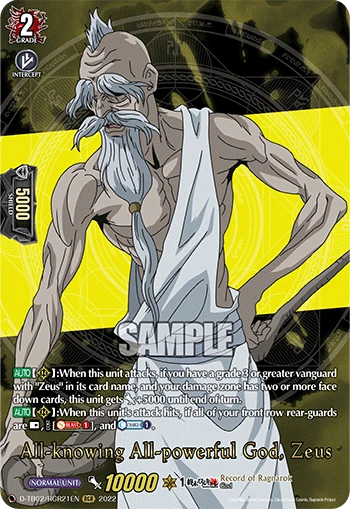 All-knowing All-powerful God, Zeus