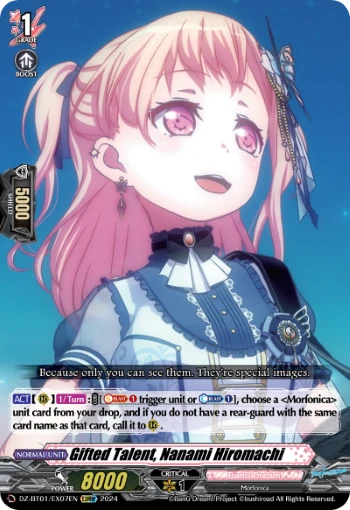 Gifted Talent, Nanami Hiromachi