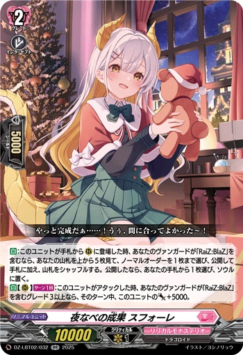 Afterdark Outcome, Sforei