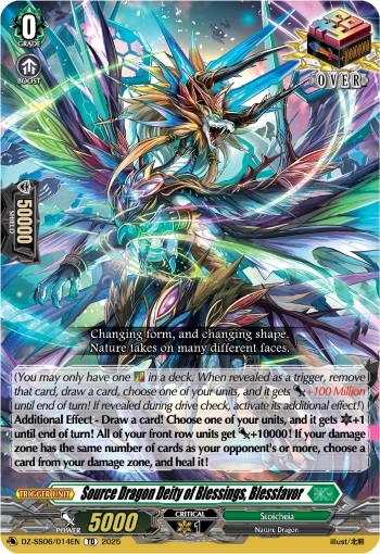 Source Dragon Deity of Blessings, Blessfavor