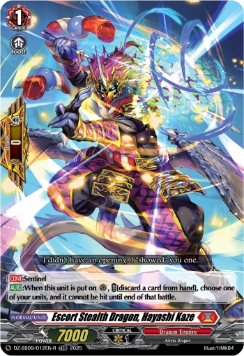 Escort Stealth Dragon, Hayashi Kaze