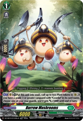 Burrow Mushrooms