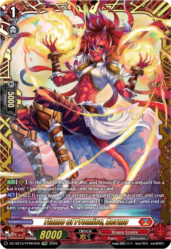 Flame of Promise, Aermo