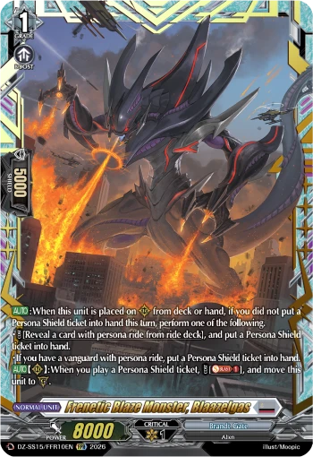 Frenetic Blaze Monster, Blaazelgas