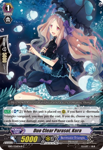 Duo Clear Parasol, Kura