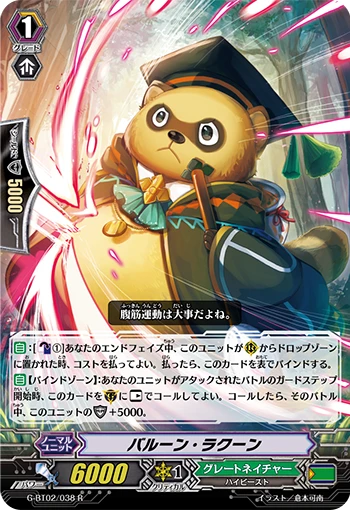 Balloon Racoon