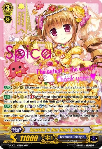 Sparkle in Her Heart, Spica