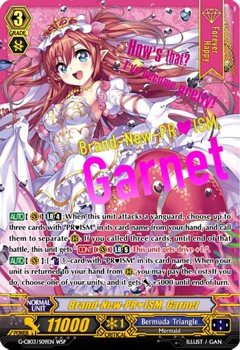Brand-New-PR♥ISM, Garnet