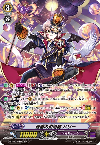 Masked Phantom, Harri