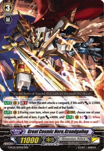 Great Cosmic Hero, Grandgallop
