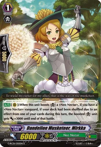 Dandelion Musketeer, Mirkka