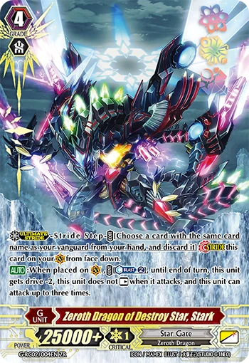 Zeroth Dragon of Destroy Star, Stark