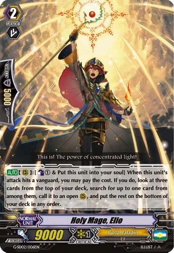 Holy Mage, Elio