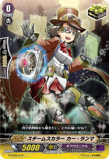 Steam Scara, Ka-lanma