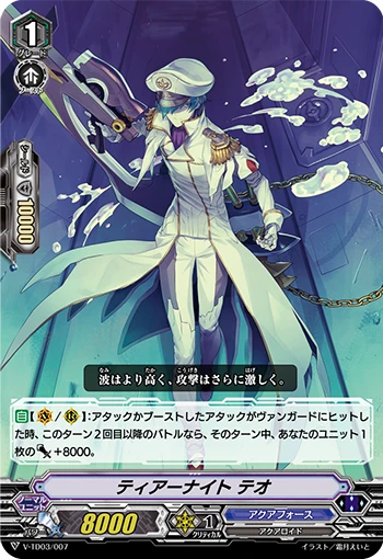 Tear Knight, Theo